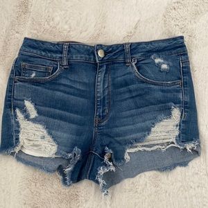 AE Ne(x)t Level High-Waisted Denim Short Short -Size 12